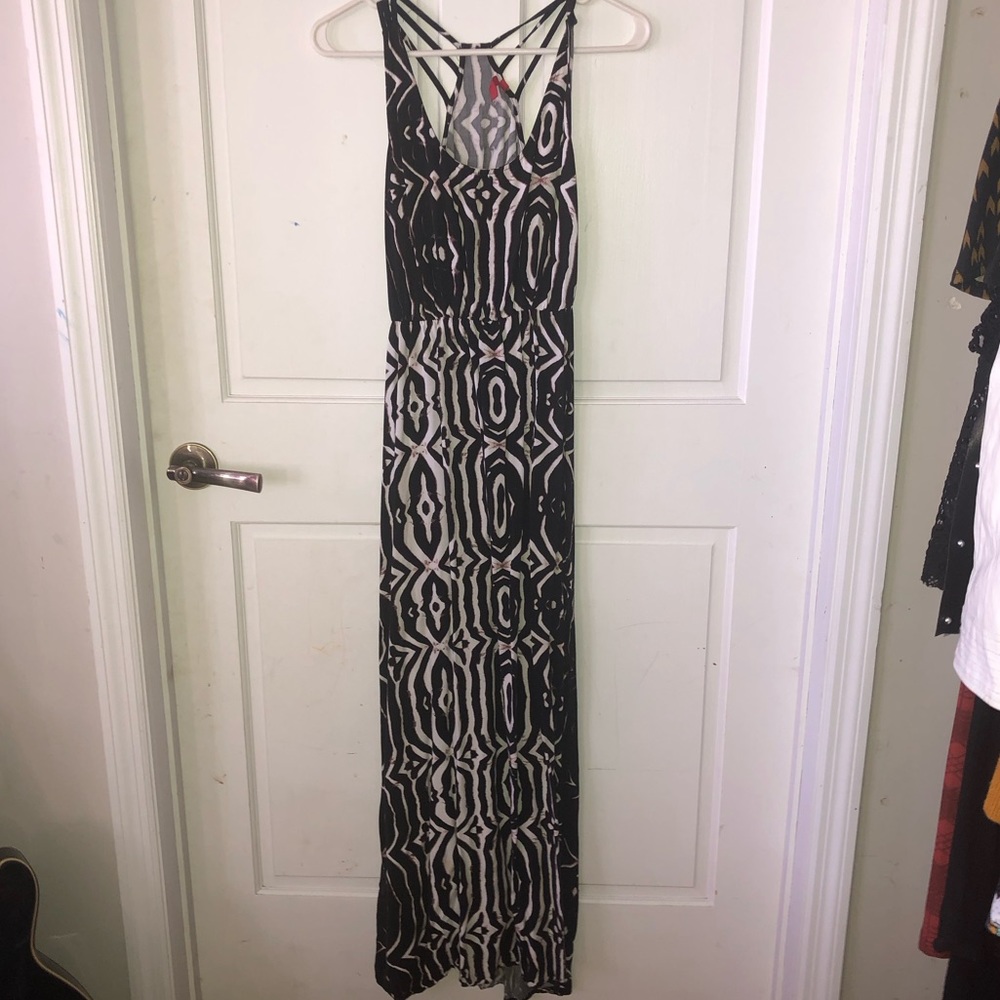 Strappy summer maxi dress light weight